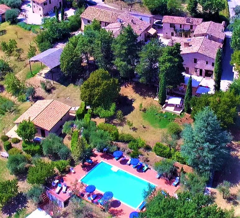 Agriturismo Camiano Piccolo Монтефалько Екстер'єр фото